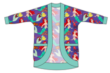 Load image into Gallery viewer, Under The Sea Kids Cocoon Cardigan