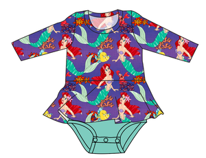 Under The Sea Peplum Top