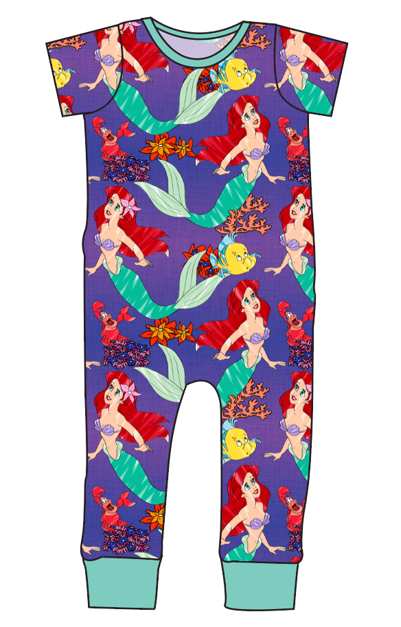 Under The Sea Emmett Pants And Shorts T-Shirt Romper