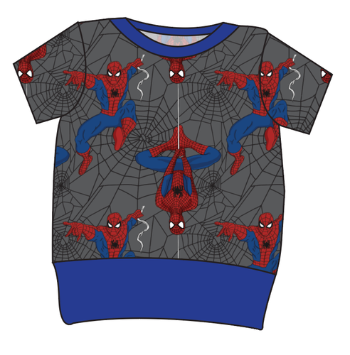 Spectacular Spidey Grow With Me Tee