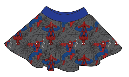 Spectacular Spidey Circle Skirt