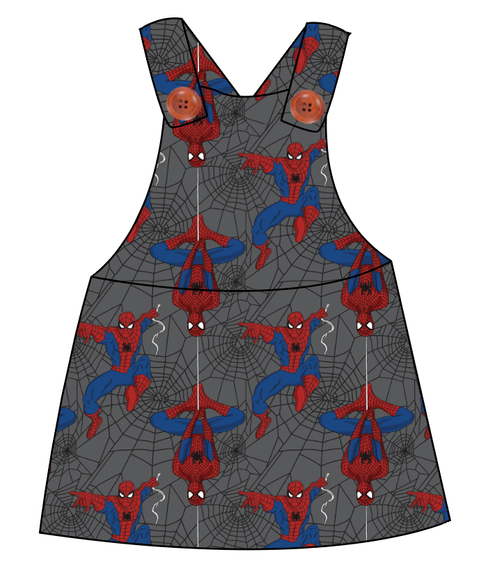 Spectacular Spidey Skirt-Alls