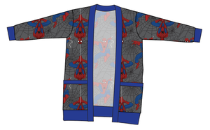 Spectacular Spidey Ladies' Grandpa Cardigan