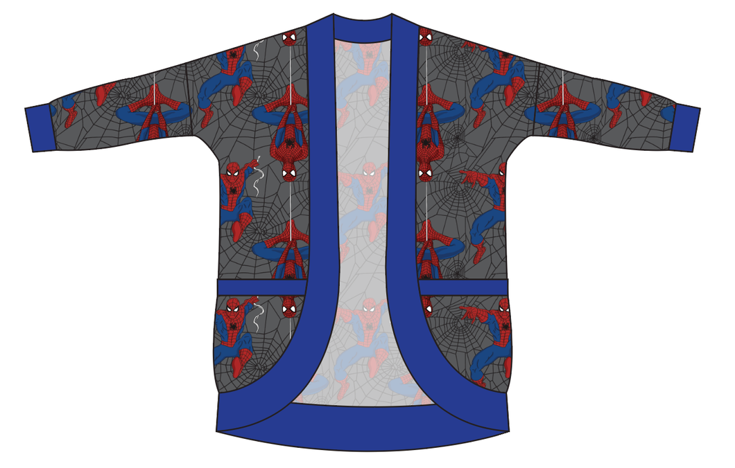 Spectacular Spidey Kids Cocoon Cardigan