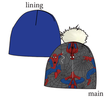 Load image into Gallery viewer, Spectacular Spidey Slouchy Beanie (Reversible!)