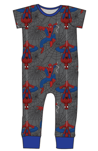 Spectacular Spidey Emmett Pants And Shorts T-Shirt Romper