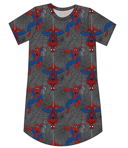 Spectacular Spidey Ladies' T-Shirt Dress