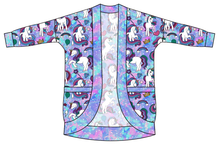 Load image into Gallery viewer, Majestic Unicorns Ladies&#39; Cocoon Cardigan