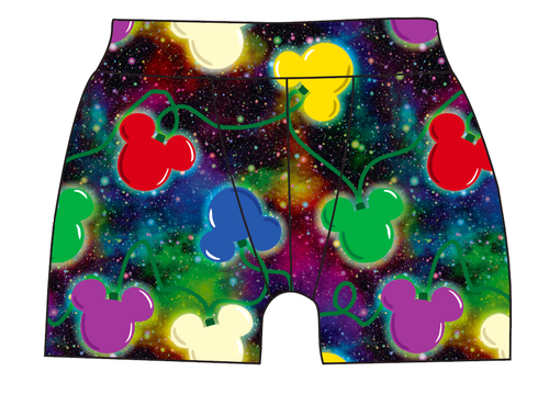 Mickey Lights Mens' Boxer Briefs