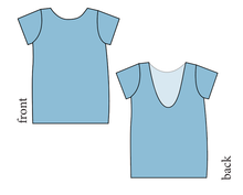 Load image into Gallery viewer, Simply Solids Low Back Ballerina Tee