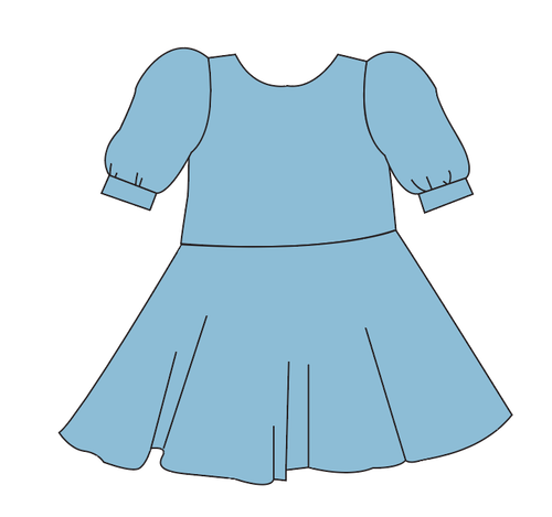 Simply Solids Prairie Dress