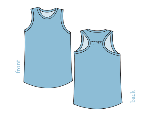 Simply Solids Summer Tank