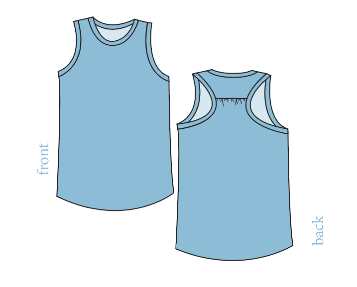 Simply Solids Summer Tank