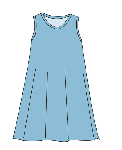 Simply Solids Ladies' Swing Dress