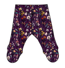 Load image into Gallery viewer, Autumn Fields Newborn Footed Pants