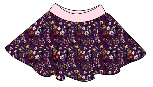 Autumn Fields Circle Skirt