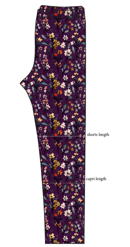 Autumn Fields Basic Leggings
