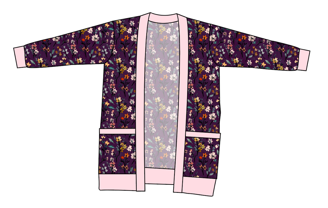 Autumn Fields Ladies' Grandpa Cardigan