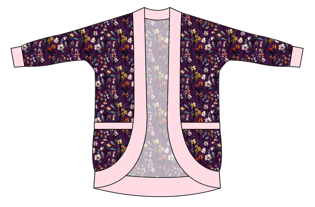 Autumn Fields Kids Cocoon Cardigan