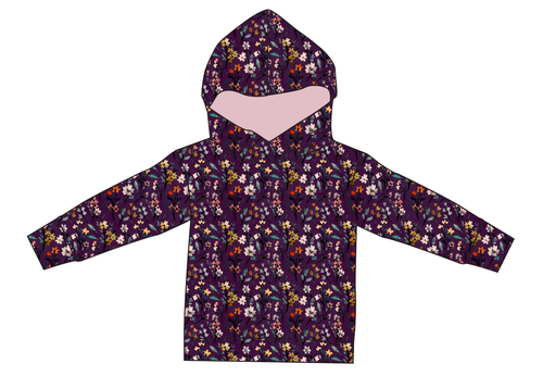 Autumn Fields Ladies Oversized Hoodie