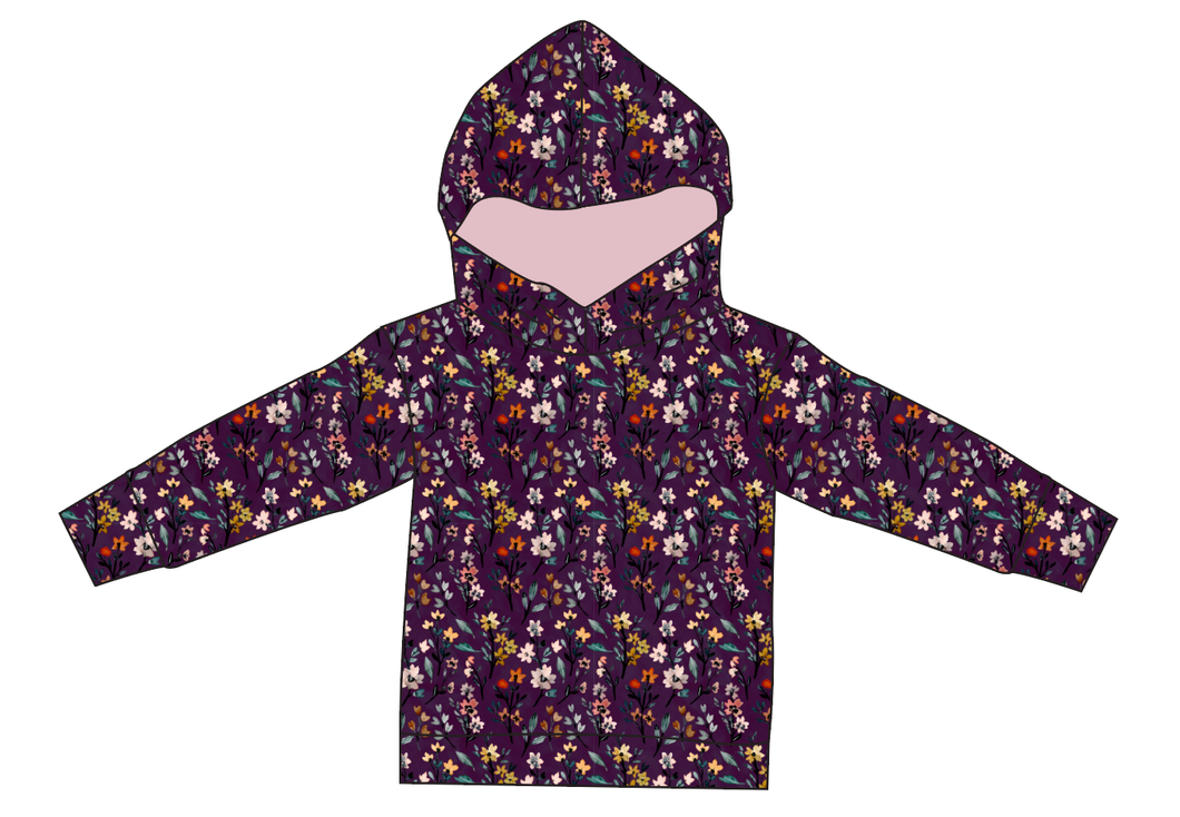 Autumn Fields Ladies Oversized Hoodie