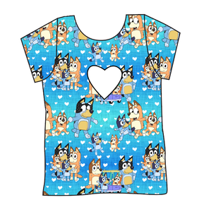 Oh Biscuits! Cambria Heart Back Tee