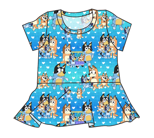 Oh Biscuits! Peplum Top
