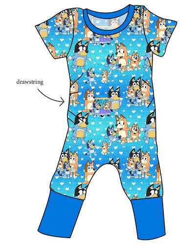 Oh Biscuits! Grow With Me Pants And Shorts Romper