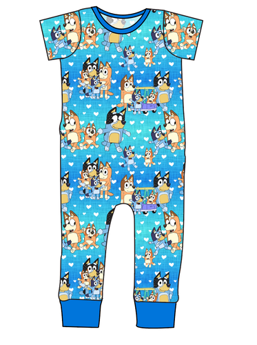 Oh Biscuits! Emmett Pants And Shorts T-Shirt Romper