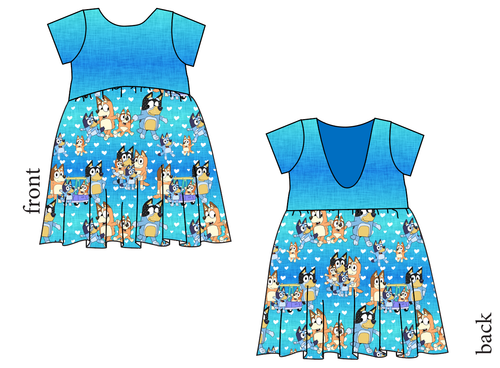 Oh Biscuits! Low Back Dress