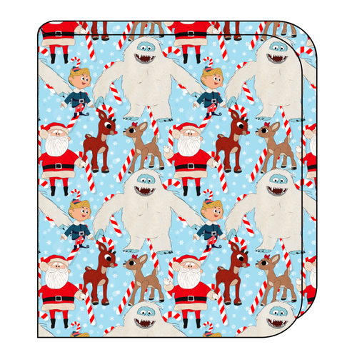 Reindeer Games Swaddle Blanket