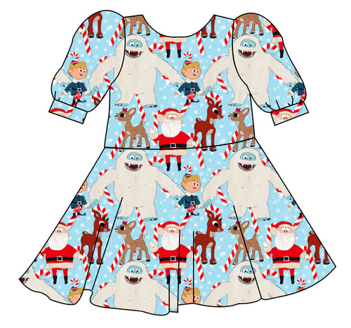 Reindeer Games Prairie Dress