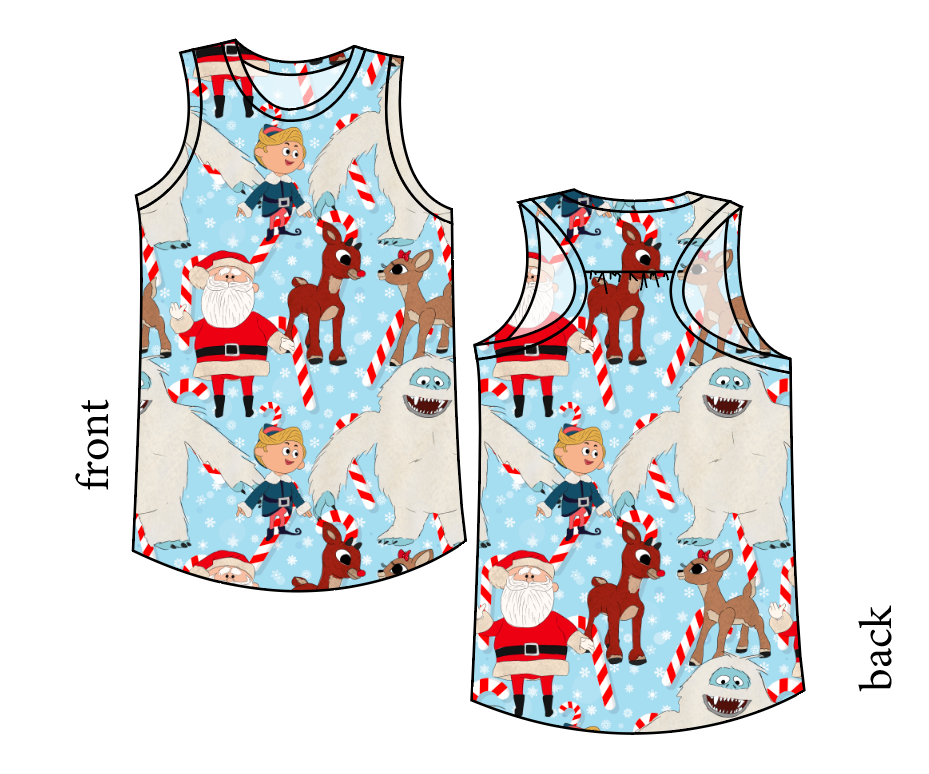 Reindeer Games Summer Tank