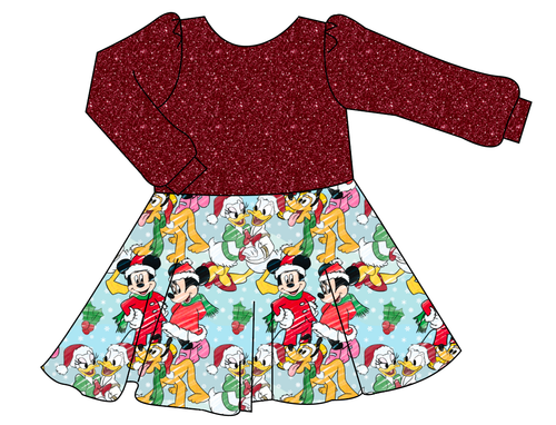 Mickey Wonderland Prairie Dress