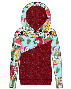 Mickey Wonderland Ladies Hoodie