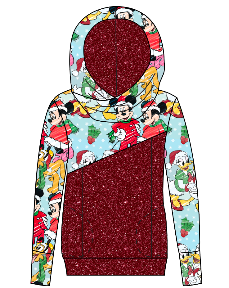 Mickey Wonderland Ladies Hoodie