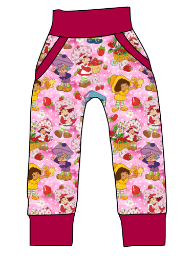 Berry Besties Beanpole Pants And Shorts