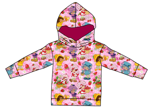 Berry Besties Oversized Hoodie