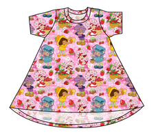 Load image into Gallery viewer, Berry Besties Basic T-Shirt Dress