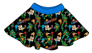 Cowabunga! Ninja Turtles Circle Skirt