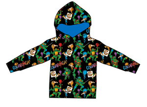 Cowabunga! Ninja Turtles Oversized Hoodie