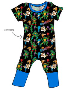 Cowabunga! Ninja Turtles Grow With Me Pants And Shorts Romper