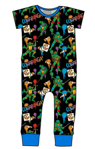 Cowabunga! Ninja Turtles Emmett Pants And Shorts T-Shirt Romper