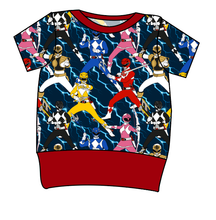 Load image into Gallery viewer, Mighty Morphin Grow With Me Tee