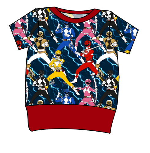 Mighty Morphin Grow With Me Tee