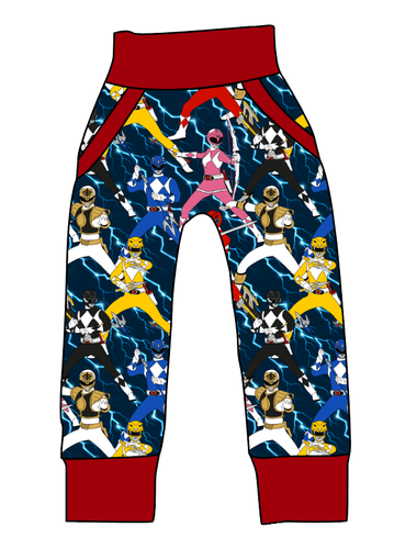 Mighty Morphin Beanpole Pants And Shorts