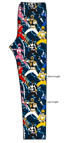 Mighty Morphin Basic Leggings