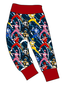 Mighty Morphin Basic Joggers And Jogger Shorts