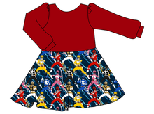 Load image into Gallery viewer, Mighty Morphin Prairie Dress