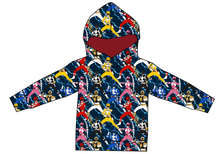 Load image into Gallery viewer, Mighty Morphin Ladies Oversized Hoodie